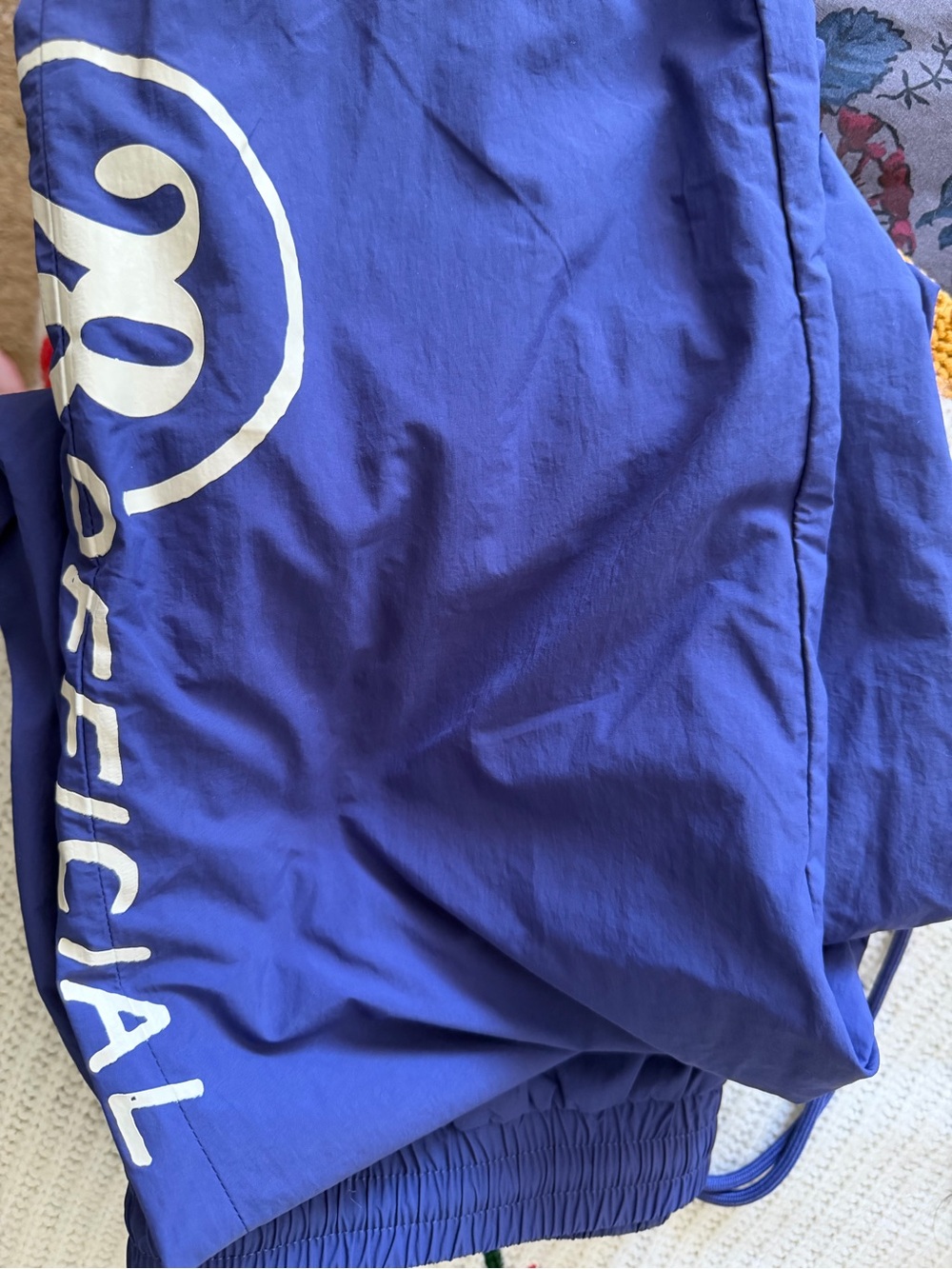 LOUIS TOMLINSON PROGRAMME 28 PURPLE TRACK PANTS NWT